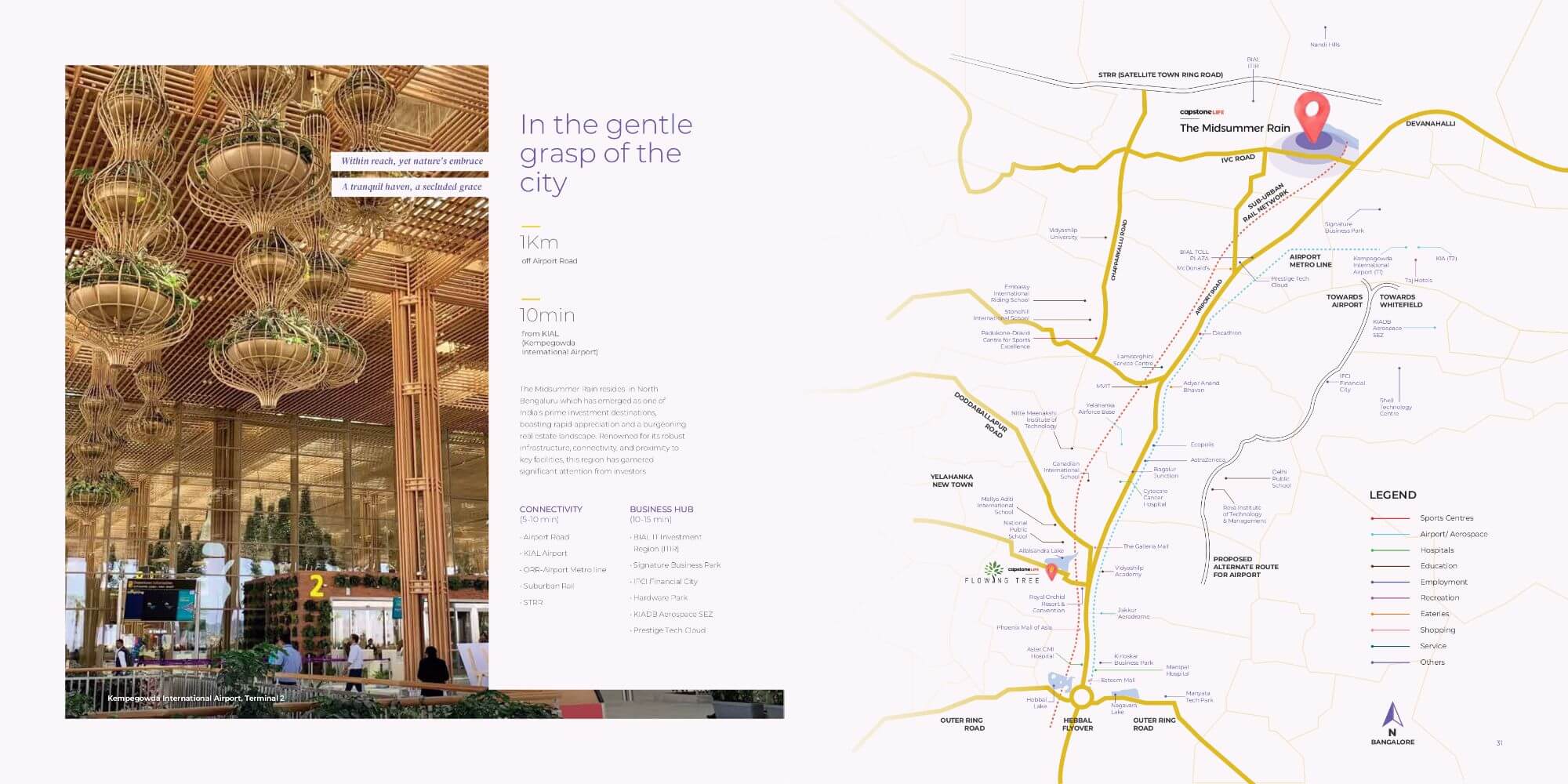 The Midsummer Rain Devanahalli Location Map