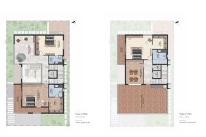 The Midsummer Rain Villa Floor Plan North Facing2
